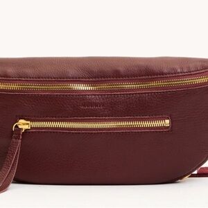 Hammitt Cherrywood Leather Crossbody Bag